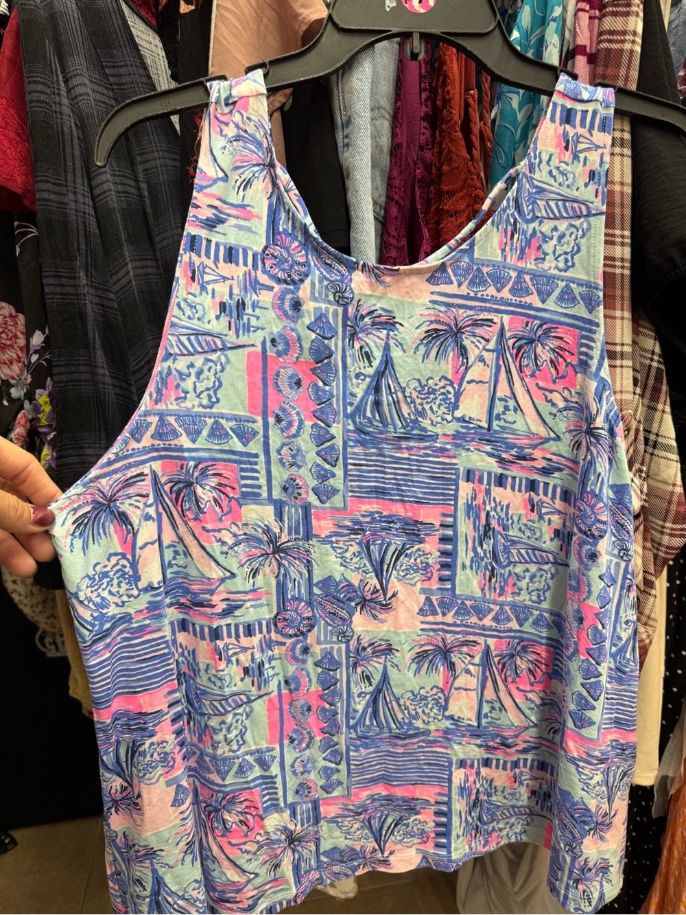 Lilly Pulitzer. Tank top super cute